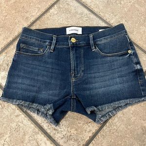 Frame le cutoff denim short